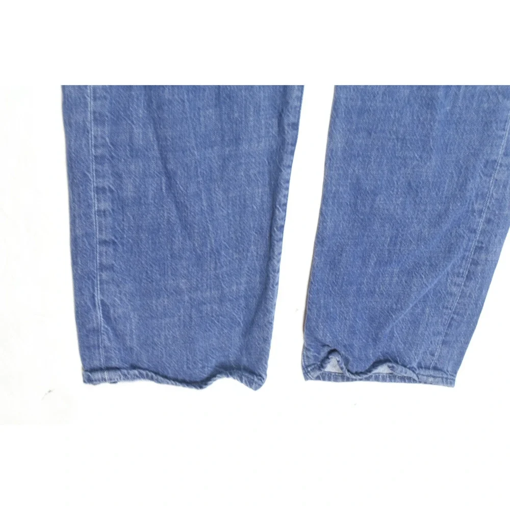 Levis 501 Shrink to Fit White Oak Cone Denim Mens 34x29 Blue Button-Fly Original